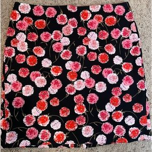 Talbots floral pencil skirt 16